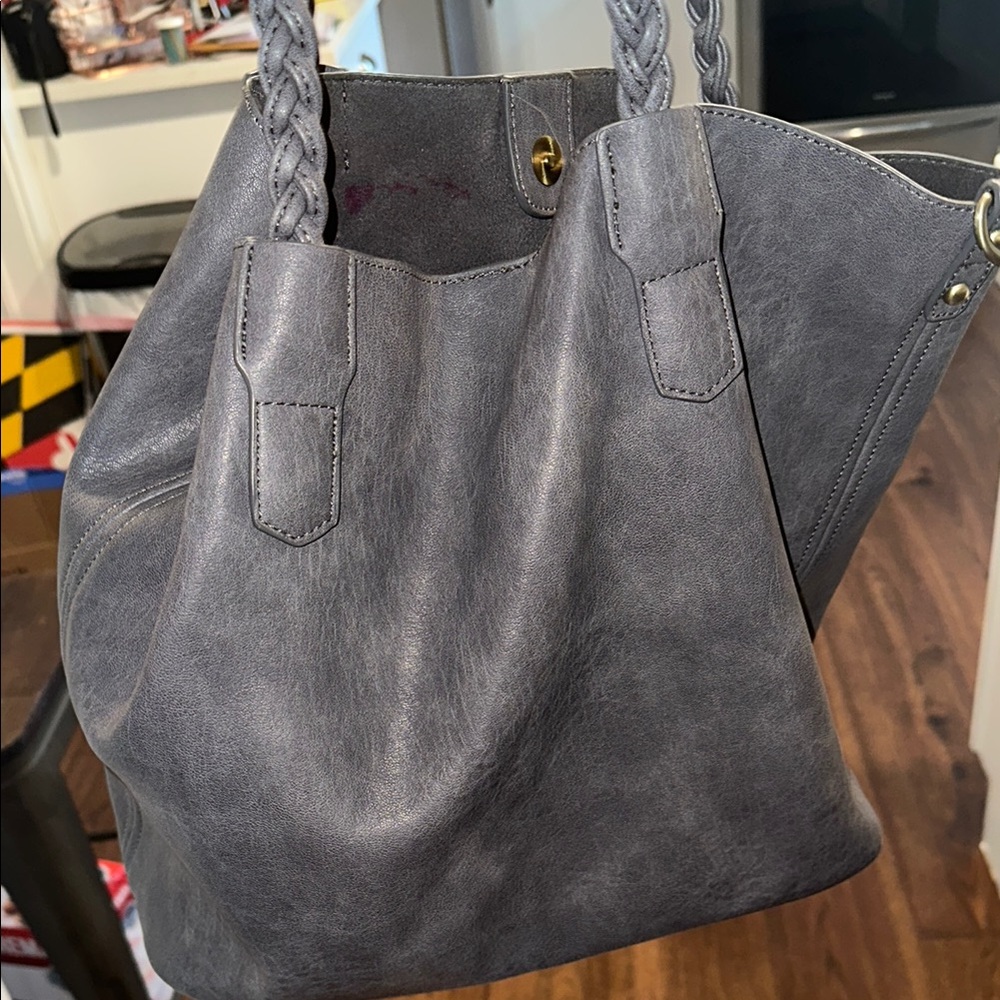 Gray Women's Tote Bag